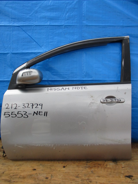 Used Nissan Note DOOR SHELL FRONT LEFT